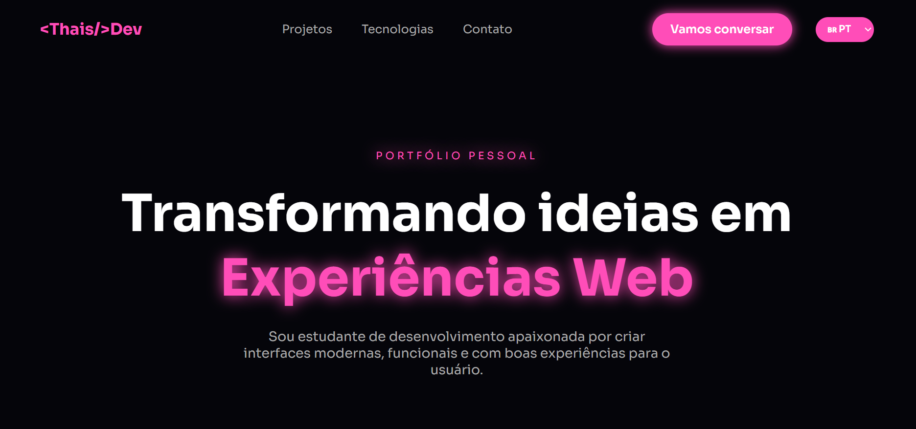 Portfólio Criativo